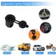 thumbnail image 4 of Riwesomey Enchufe de encendedor automático de Metal 12-24V Dual USB tapa impermeable a prueba de polvo protección contra sobrecorriente motocicleta RV Vehículos, repuestos y accesorios Mis Riwesomey VI016773-00B, 4 of 6