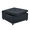 Black, variant on Tufted Storage Ottoman with Nailhead Trim Square Upholstered Coffee Table