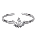 thumbnail image 3 of Set Anillos de Mujer LuckyLy, Acero Inoxidable y Zirconias, Modelo Erin plateado 7, 3 of 7