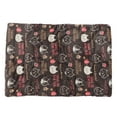 thumbnail image 4 of <p>Dog Car Quilt, Pet Blanket Machine Washable Thick Flannel Lambswool Cute Pattern Warm  For Puppy For Cat</p>, 4 of 7