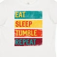thumbnail image 4 of Inktastic Tumbling Gift Eat Sleep Tumble Repeat Boys or Girls Toddler T-Shirt, 4 of 5