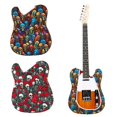 thumbnail image 2 of Electric Guitar Protection Guitar Dust Cover Print Guitar Shell Case Dust Cover, 2 of 15