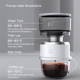 thumbnail image 4 of Space Saving Small Drip Coffee Maker Automatic Hand Brewed Coffee Machine Coffee Making Accessories for Small Kitchens, 4 of 10
