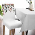 thumbnail image 5 of Stretch Dining Chair Covers Set of 6, Christmas Holly Leaves Branch Berry Winter Pine Needles Pine Cone Removable Dining Chair Protector Slipcovers for Kitchen Party Restaurant, 5 of 6