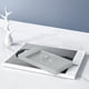 thumbnail image 5 of Fiudx Ofertas flash del día Caja de jabón mínima - Caja de plástico suave de bajo drenaje - Organizador de jabón - Jabón antideslizante, 5 of 7