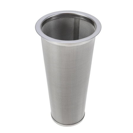 

Stainless Steel Coffee Strainer Mesh Tea Strainer Filter for Home Kitchen Coffee Shop (Cone Shape 15cm)