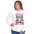 thumbnail image 5 of American Southern By the Grace of God Women Crewneck Sweatshirt Brisco Brands S, 5 of 6