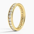 thumbnail image 2 of 1Ct Round Cut Diamond Eternity Wedding Band 14K Gold Plated, 2 of 3