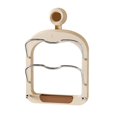 thumbnail image 1 of Soporte para tapas de ollas TQEHS Organizador con ventosa para montaje en pared 20,8*3,5*31,5cm, 1 of 6