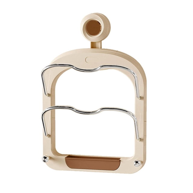 Soporte para tapas de ollas TQEHS Organizador con ventosa para montaje en pared 20,8*3,5*31,5cm