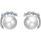 thumbnail image 1 of Pendientes de perlas, plata de ley 925, regalos de joyería fina para mujeres y niñas, joyas únicas de perlas pequeñas, 1 of 4