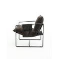 thumbnail image 2 of Accent Living Room Chairs Set of 2, Upholstered Armchair with Metal Frame and Foam Cushions, Modern Side Sofa Chairs with Arm Pockets for Dining Room, Living Room, 2 of 7