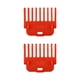 thumbnail image 3 of 2/ Peine guía T9 Guía de corte Peines Accesorio para cortapelos (2 piezas) Rojo 4 piezas, 3 of 4