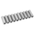 thumbnail image 1 of Long Rod Coupling Hex Nut Long Rod Nut Wear Resistant 10PCS Robust 6 Sides For Installation ANGGREK Otros, 1 of 8