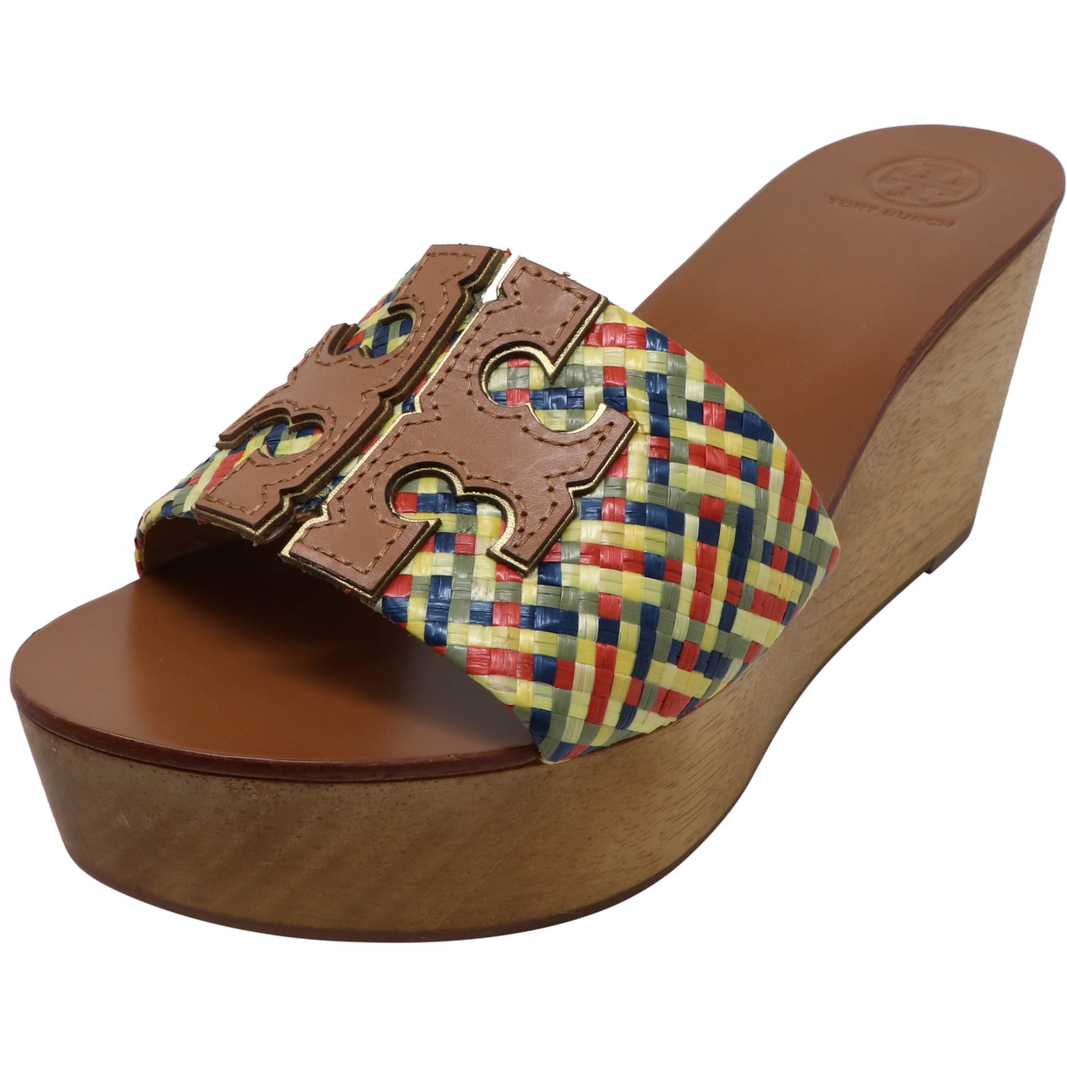 tory burch sandals multicolor