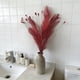 thumbnail image 5 of Tallo Artificial de Hierba de las Pampas, Textura Aterciopelada, Caña Decorativa, Arreglo Floral de 62 cm de Largo para Bodas, Fiestas, Decoración del Hogar, 5 of 6