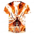 thumbnail image 1 of Camiseta de Naruto, camiseta 3D, camiseta de anime para niños, camiseta de Kakashi, ropa para niños, camiseta informal de deportes callejeros Naruto vortex 130 heqiyong CONDUJO, 1 of 2