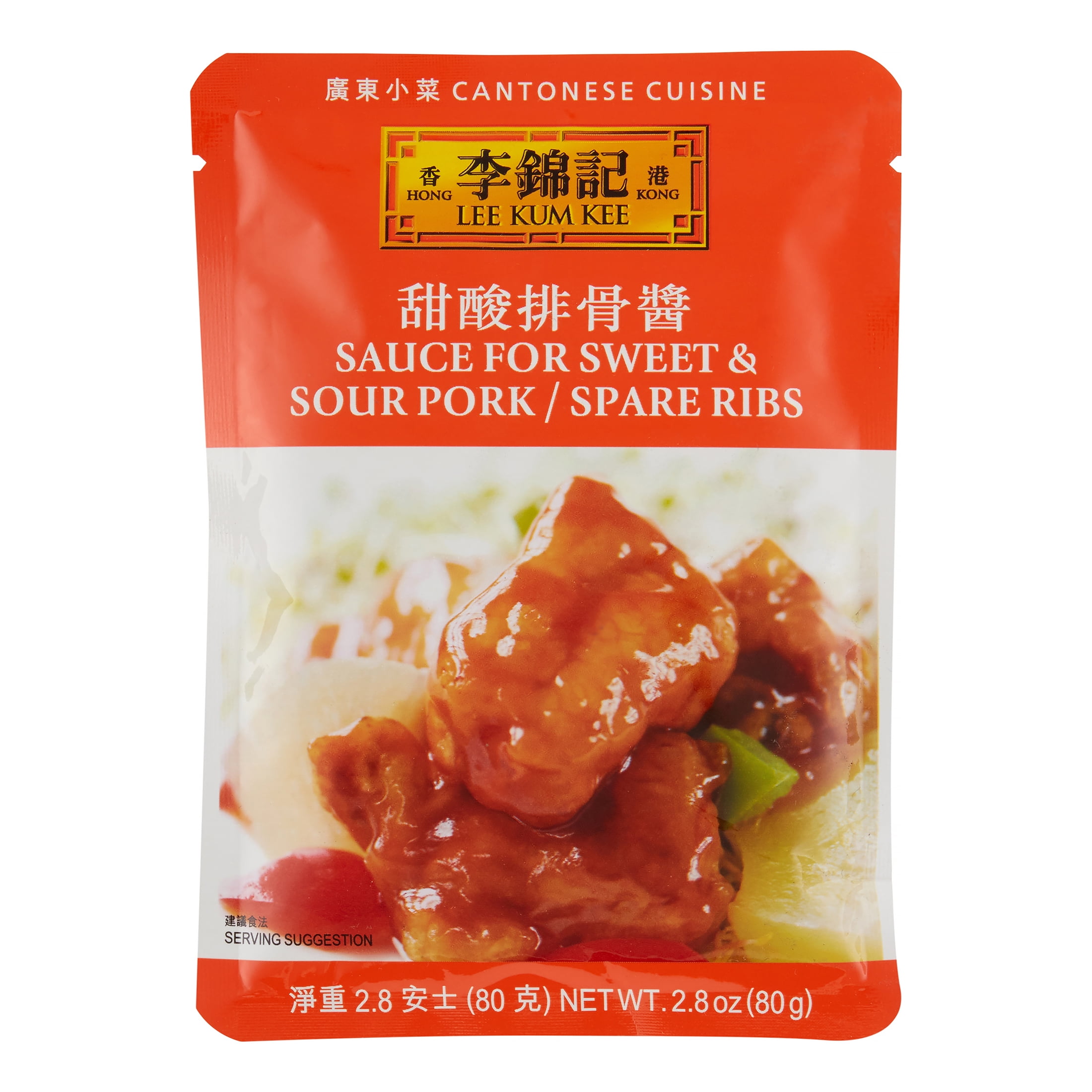 LEE KUM KEE Sweet & Sour Pork Spare Ribs Sauce (6/12/2.8OZ)