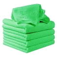 thumbnail image 3 of 16 piezas Pañuelo de absorción de agua Toallas suaves Toallas de limpieza facial Toallas de viaje portátiles (verde púrpura para cada 8 piezas), 3 of 7