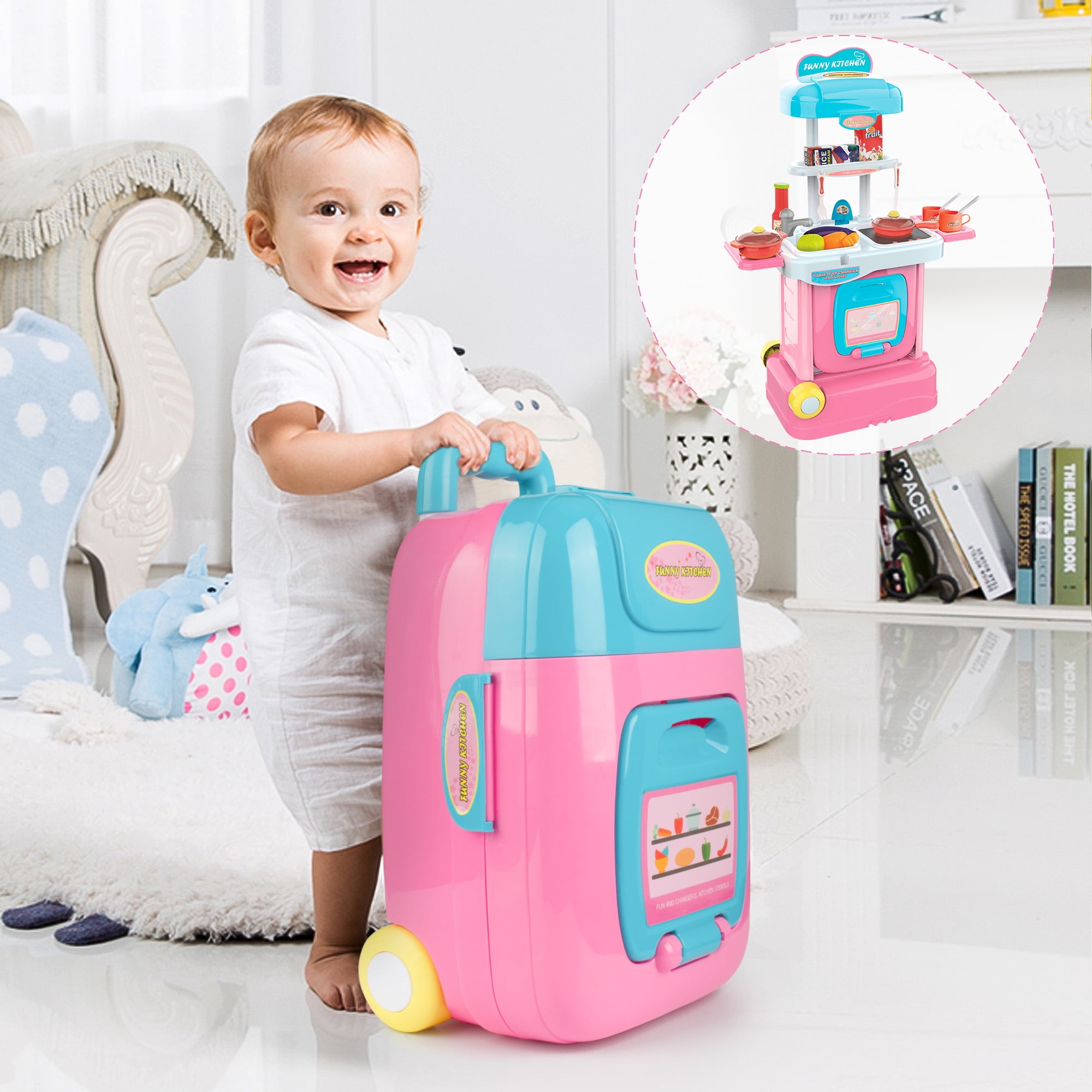 walmart kitchen sets for little girls