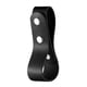 thumbnail image 2 of Látigos colgantes de cuero grueso hechos a mano duraderos con trabillas para cinturón Soporte para látigos de caballo, Negro, 2 of 9