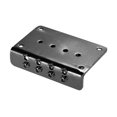 thumbnail image 4 of Puente para instrumentos de cuerda Puente de guitarra fija de 4 cuerdas Puentes de puente rígido Sillas de montar con tornillos y llave Piezas de repuesto para ukulele Cigarbox Electric Guitars Black Abody Puente para instrumentos de cuerda, 4 of 6