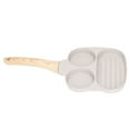 thumbnail image 2 of Pancake Pan, Egg Frying Pan Stick Proof Even Heating Easy Cleaning Time Saving  For Breakfast For Gas Stove 3 Cups, 2 of 8