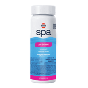 HTH Spa Care pH Down, Lowers pH for Spas & Hot Tubs, Powder, 2.5lb