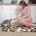 thumbnail image 3 of Beige and Black Of Leopard Print Kitchen Rugs Sets Of 2,Anti Fatigue Kitchen Mat Rugs Non Slip Washable,Decorative Kitchen Floor Mats for Kitchen,Sink,Laundry,17"x30"+17"x47", 3 of 7