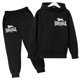 thumbnail image 3 of Ropa de otoño e invierno para niños, sudadera con capucha de 3 a 12 años, camiseta y pantalones de 2 piezas, sudadera para niños y niñas, conjunto deportivo de marca para correr y ocio, 3 of 5