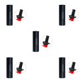 thumbnail image 1 of Maytalsory Bike Seat Post Shim Tube Easy To Install Durable Lightweight Bike Seat Post Shim Convert Adapter 27.2 to 31.6 5Set, 1 of 1