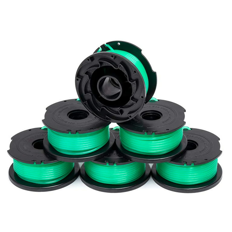 THTEN SF-080 Trimmer Spools Cap Covers Compatible with Black Decker GH3000  LST540 Weed Eater with 90583594 Cap Covers Parts Auto-Feed Single Line (2