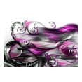 thumbnail image 2 of Tiptophomedecor Peel and Stick Glam Wallpaper Wall Mural - Purple Expression - Removable Wall Decals, 2 of 3