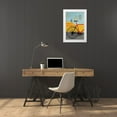 thumbnail image 3 of Phillip, Jamie 11x14 White Modern Wood Framed Museum Art Print Titled - Dad Ride, 3 of 4