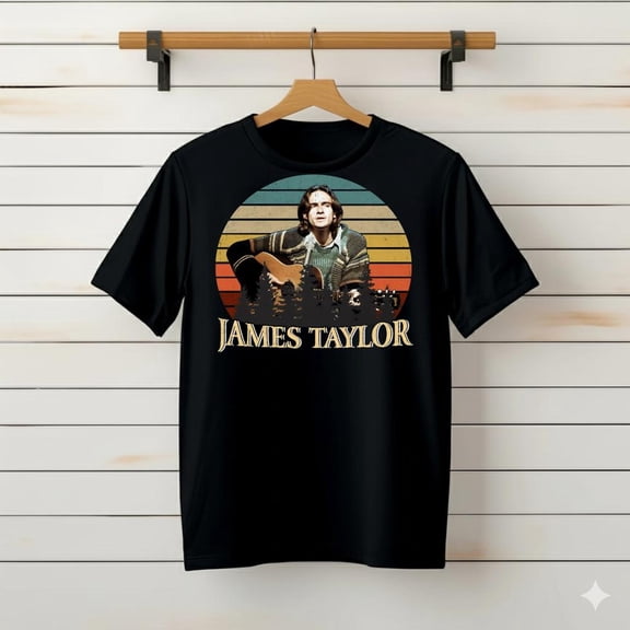 James Taylor T-Shirt, James Taylor Music###TeaBagTeaHouse, Unsiex Shirt