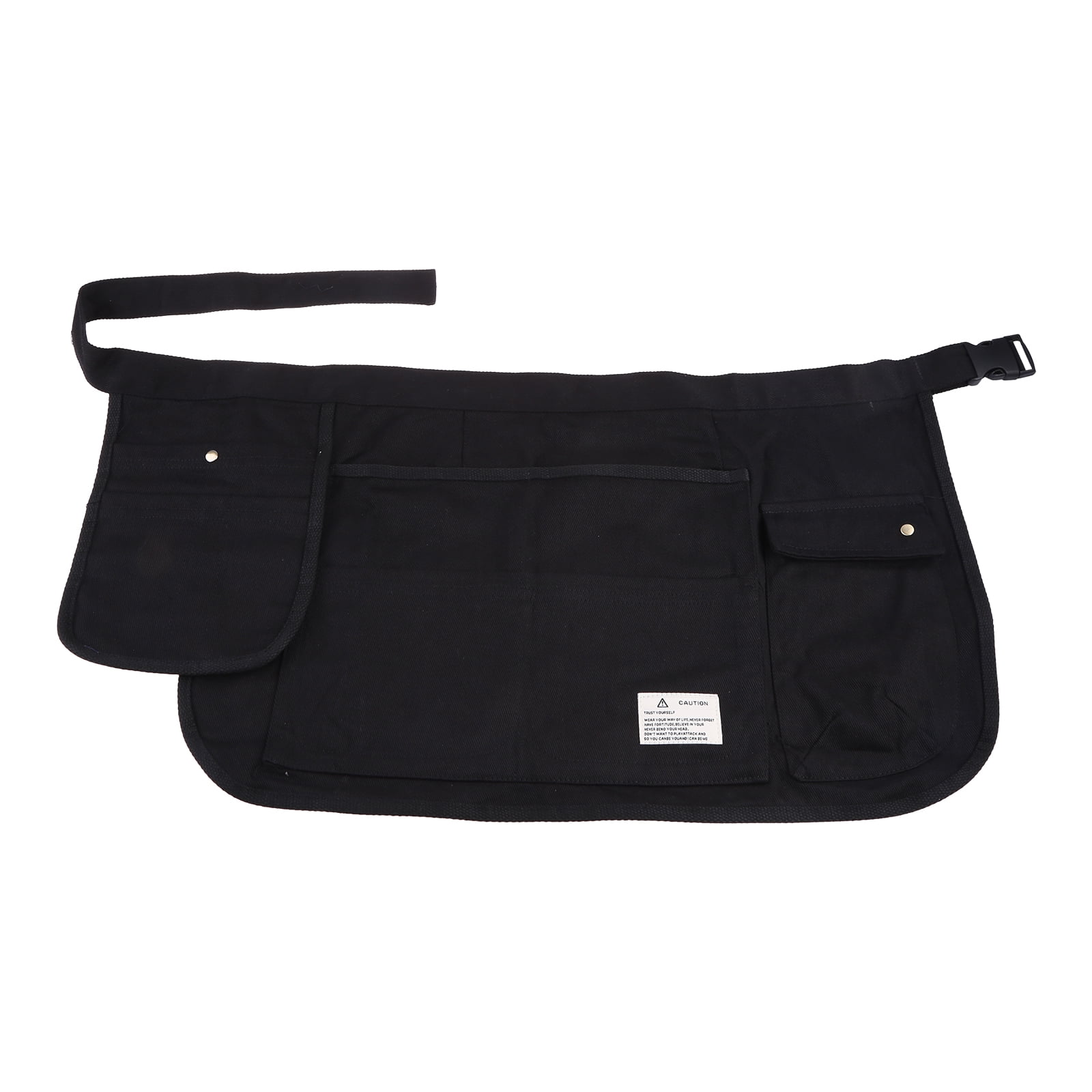 Canvas MultiPockets Waist Apron Bulk Set Short Waitress Waiter Server Half