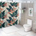 thumbnail image 7 of Orinice  Jungle Shower Curtain, Retro Style Island Nature  36x72, 7 of 7