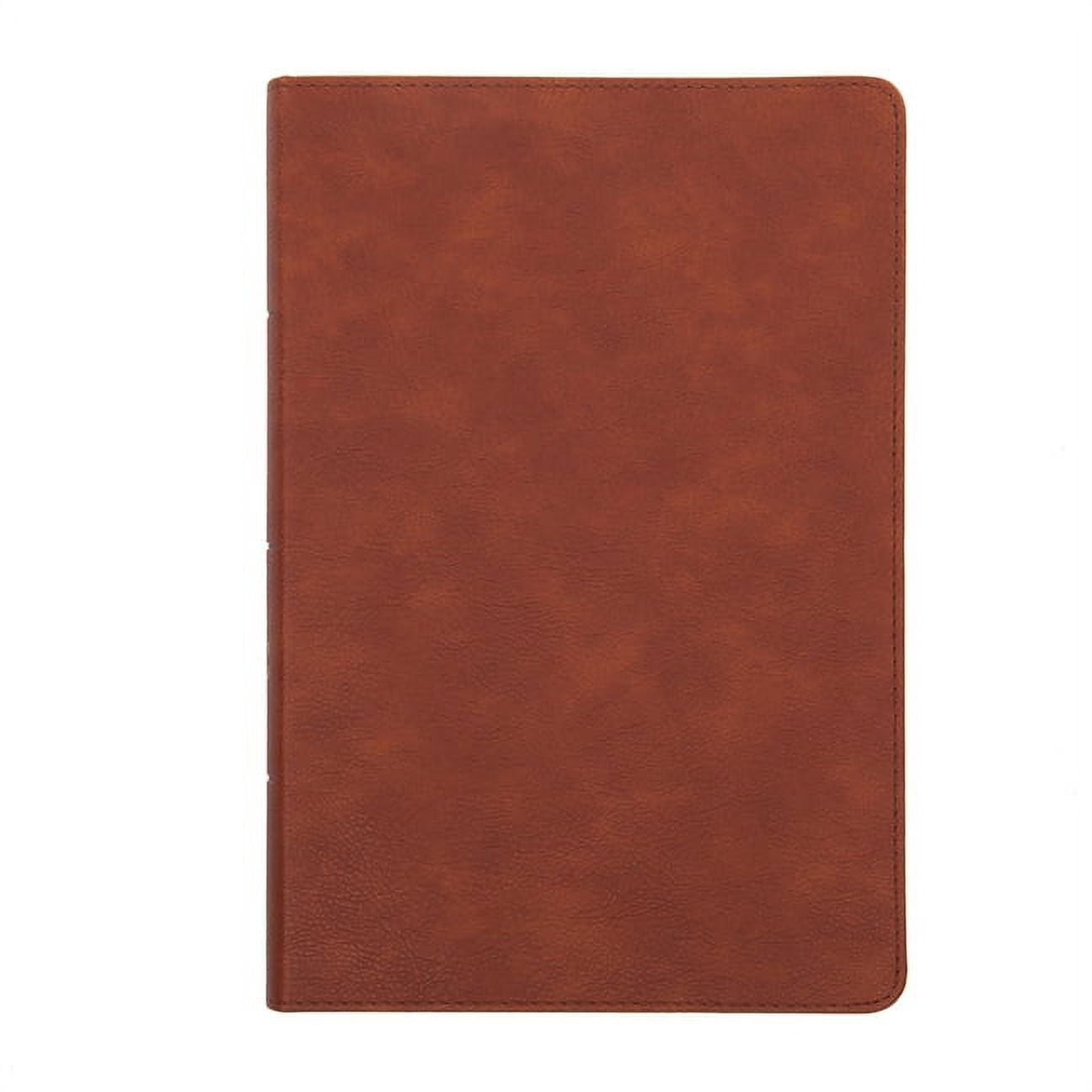 NASB Giant Print Reference Bible, Burnt Sienna Leathertouch, Indexed, (Hardcover)