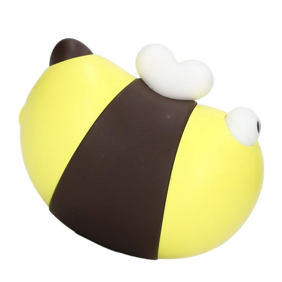 Rechargeable Hand Warmer, USB 2 Temp Modes Bee Style Plastic Cement Mini Hand Warmer for Winter Yellow