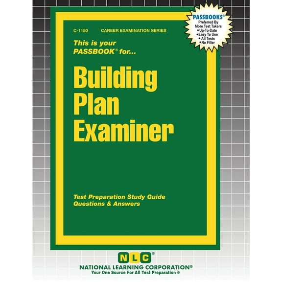 Career Examination Building Plan Examiner, Book 1150, (Paperback)
