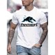 thumbnail image 1 of Camiseta creativa con estampado gráfico de los Panthers para hombre, informal, de manga corta y cuello redondo, ligeramente elástica, ideal para verano y actividades al aire libre., 1 of 7
