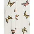 thumbnail image 4 of No Boundaries Men's and Big Men's Short Sleeve Printed Rayon Shirt, 4 of 6