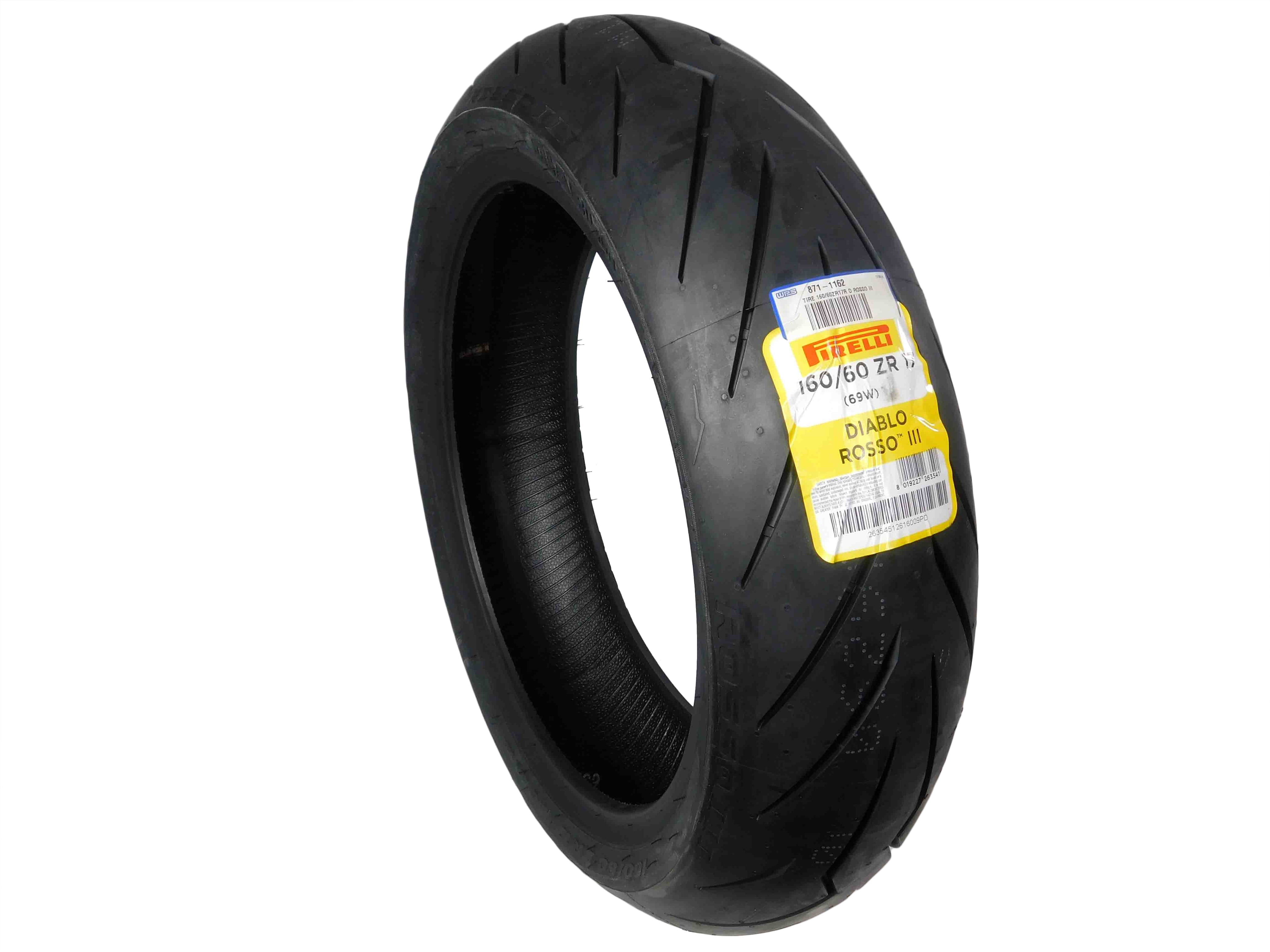 パーツ Pirelli Diablo Rosso III 150/60 R17 Pirelli Diablo Rosso III 150/60ZR17 66H Rear Motorcycle Tire
