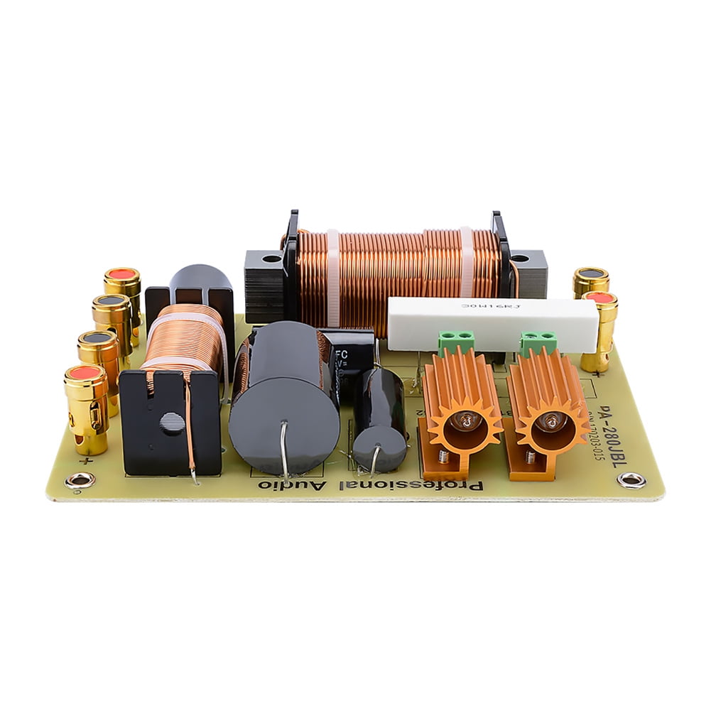 Crossover Audio 2 Vie Professionale Per Altoparlanti Da 12" E 15" - Divisore Di Frequenza 2500Hz, Potenza 400-600W