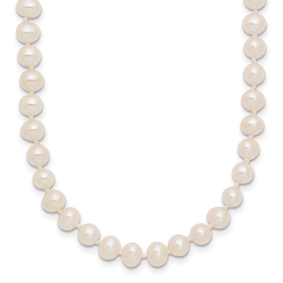 Auriga Fine Jewelry 14K Yellow Gold 4-5mm Pearl Necklace for Women 16"