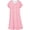 Pink Cherry, variant on DAKIMOE Cotton Nightgowns for Women Soft Cotton Short Sleeve Night Shirts Womens Print Sleep Shirts Loose Comfy Pajamas Sleepwear