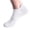 White, variant on Mesh Ankle Socks for Men Lightweight Cotton Running Socks with Cushion & Moisture Wicking Ankle Socks with Cushioned Sole & Arch Support