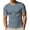 Dark Blue, variant on Mens Casual Shirts Mesh Short Sleeve Lightweight Sports Ice Silk Mens Sprimg Clothing,Grey,L