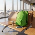 thumbnail image 6 of 3-in-1 Packable Travel Backpack, Foldable Tote Bag with Compact Pouch, Waterproof Lightweight Daypack for Commuting, Hiking, Gym, and Weekend Trips, Green, 6 of 6