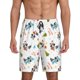 thumbnail image 1 of Fotbe happy new year Raccoon Pantalones Cortos de Pijama para Hombre, Ropa de Dormir, Pantalones de Pijama Cortos para Hombre-XX-Large, 1 of 6